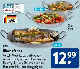 Aldi Süd BBQ Eisenpfanne Angebot