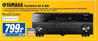 expert Techno Land Yamaha Verstärker RX-A 880 Angebot