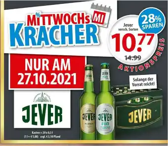 Getränkeland Jever Angebot