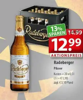 Getränkeland Radeberger Angebot