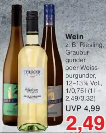 Jawoll Wein 1/0,75 L Angebot