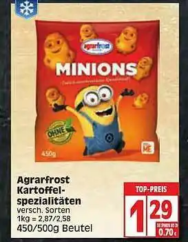 Edeka Agrarfrost Kartoffel Spezialitäten Angebot