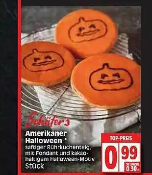 Edeka Schäfer's Amerikaner Hallowen Angebot