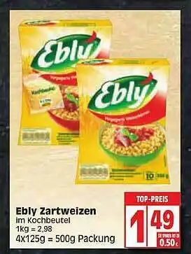 Edeka Ebly Zartweizen Angebot