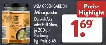 Aldi Süd ASIA GREEN GARDEN Misopaste 200 g Packung Angebot