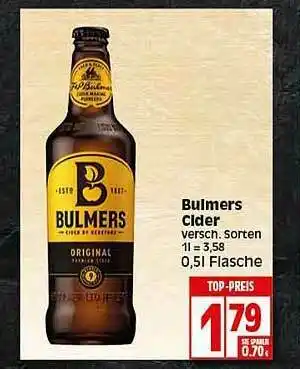 Elli Markt Bulmers Cider Angebot