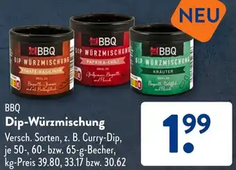 Aldi Süd BBQ Dip-Würzmischung 50/60/65 g Becher Angebot