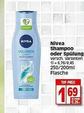 Elli Markt Nivea Shampoo Oder Spülung Angebot