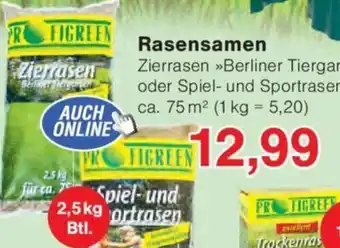 Jawoll Rasensamen 2,5 kg Btl. Angebot