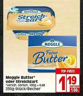 Elli Markt Meggle Butter Oder Streichzart Angebot