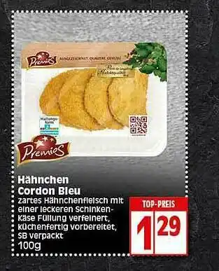 Elli Markt Premios Hahnchen Cordon Bleu Angebot