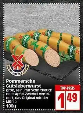 Elli Markt Pommersche Gutsleberwurst Angebot