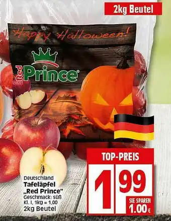 Elli Markt Deutschland Tafelapfel Red Prince Angebot