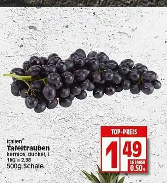 Elli Markt Italien Tafeltrauben Angebot