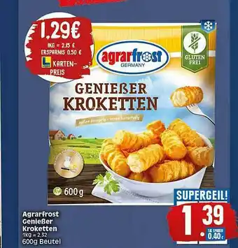 Elli Markt Agrarfrost Genießer Kroketten Angebot