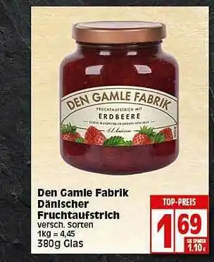 Elli Markt Den Gamie Fabrik Dänischer Fruchtaufstrich Angebot