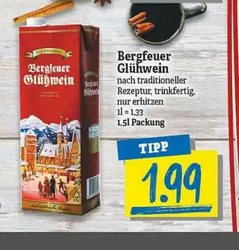 NP Discount Bergfeuer Glühwein Angebot