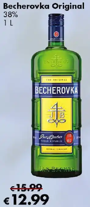 Travel Free Becherovka Original 1 L Angebot