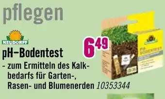 Hornbach NEUDORFF pH-Bodentest Angebot