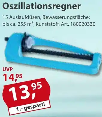 Sonderpreis Baumarkt Oszillationsregner Angebot