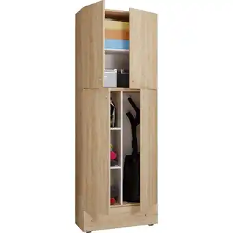 ManoMano LonaXXL Kleiderschrank 4 Türen 1 Schublade Eiche dekor Angebot