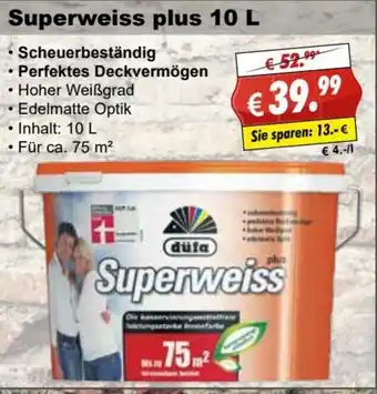 Stabilo Fachmarkt Superweiss plus 10L Angebot