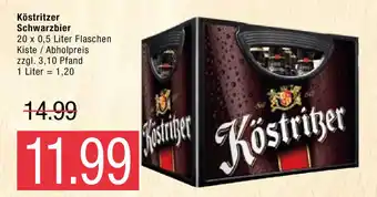 Marktkauf Köstritzer Schwarzbier 20x0,5L Angebot