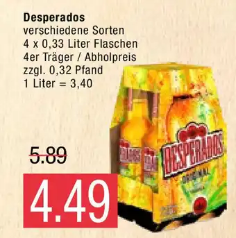 Marktkauf Desperados 4x0,33L Angebot