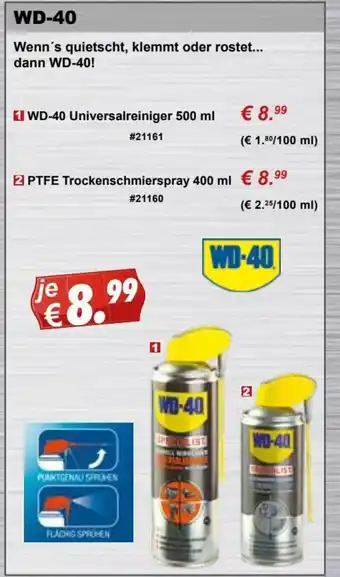 Stabilo Fachmarkt WD-40 Angebot