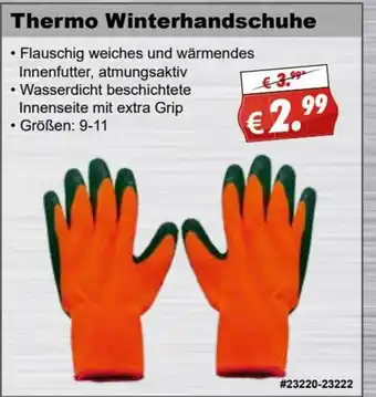 Stabilo Fachmarkt Thermo Winterhandschuhe Angebot