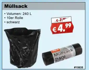 Stabilo Fachmarkt Müllsack Angebot