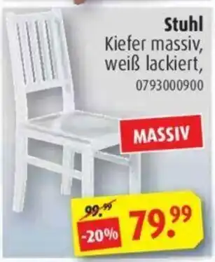 ROLLER Stuhl Angebot