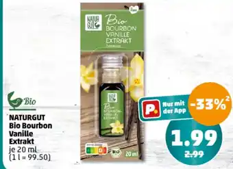 PENNY NATURGUT Bio Bourbon Vanille Extrakt 20 ml Angebot