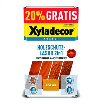 toom Baumarkt 2in1 Holzschutzlasur eichefarben hell 5 l Angebot