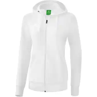 Intersport ERIMA Damen Kapuzensweat hoody jacket new white 34 Angebot