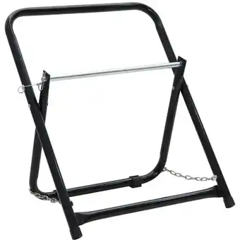 ManoMano Bonnevie - Schlauchwagen 48 cm 45 kg Schwarz Pulverbeschichteter Stahl vidaXL76778 Angebot