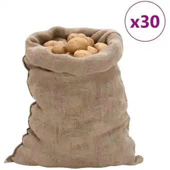 ManoMano Bonnevie - Jutesäcke 30 Stk. 60x105 cm 100% Jute 220 g/m² vidaXL546533 Angebot