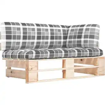 ManoMano Outdoor-Ecksofa Paletten Kiefernholz Imprägniert vidaXL263629 Angebot