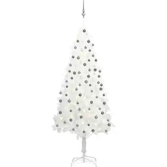 ManoMano Bonnevie - Künstlicher Weihnachtsbaum,Kunstbaum mit LEDs & Kugeln Weiß 210 cm vidaXL Angebot