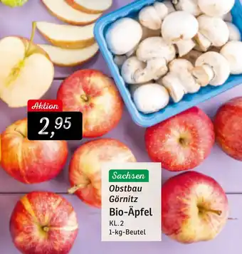 KONSUM Obstbau Görnitz Bio äpfel 1kg Beutel Angebot