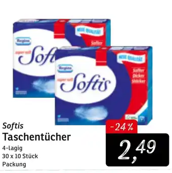 KONSUM Softis Taschentücher Angebot