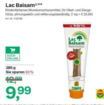 BayWa Lac balsam Angebot