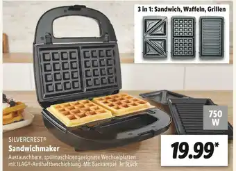 Lidl Silvercrest sandwichmaker Angebot