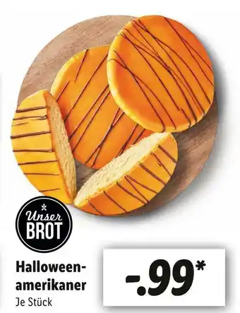 Lidl Unser brot halloweenamerikaner Angebot