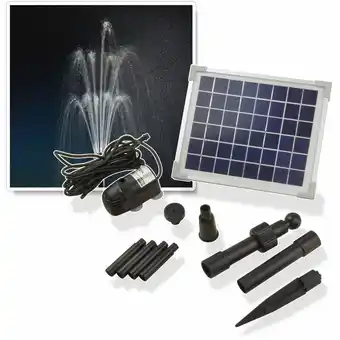 ManoMano Solar - Springbrunnenpumpe SP 500 Wasserspiel Pumpe für Gartenteich Zierbrunnen Angebot