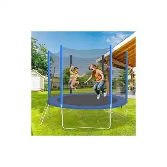 ManoMano LYCXAMES Kindertrampolin, Trampolin-Set für den Innen- und Außenbereich, 10ft verzinktem Stahl Runde Garten Trampolin, Kinder Angebot