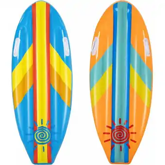 ManoMano Aufblasbare Matratzentisch Slunny Surf 114x46 cm Bestway 42046 Angebot