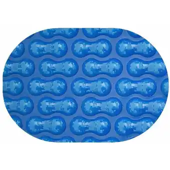 ManoMano Solarplane Oval 620x350cm Polyesterbeschichtung 400µm Geobubble Stabil Pool Angebot