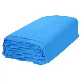 ManoMano Poolfolie Achtform Blau 460x725x120cm 0,8mm Einhängebiese Austauschfolie Innen Angebot