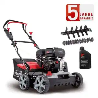 ManoMano Profi Benzin Vertikutierer SC50VARIO, 40cm Breite, 4kW, 17 Messer + Öl - Scheppach Angebot